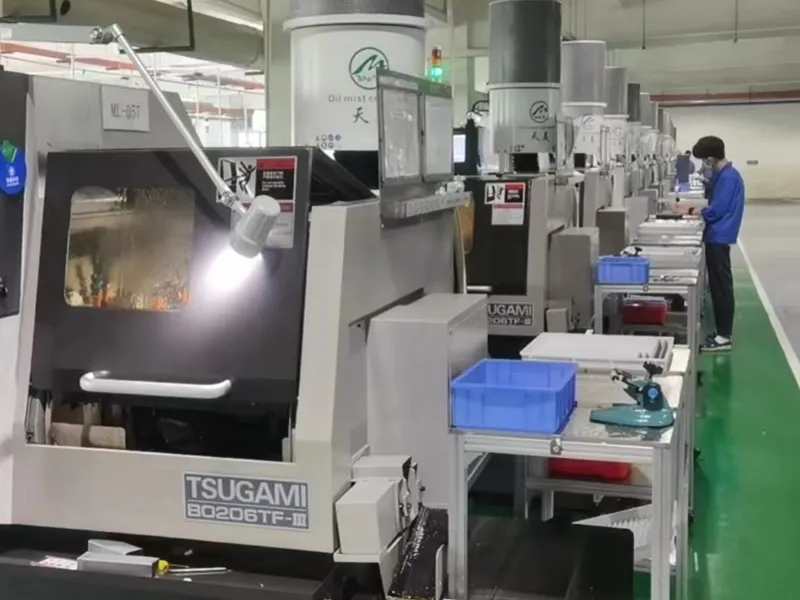 Nos capacités de production d'usinage CNC à grand volume
