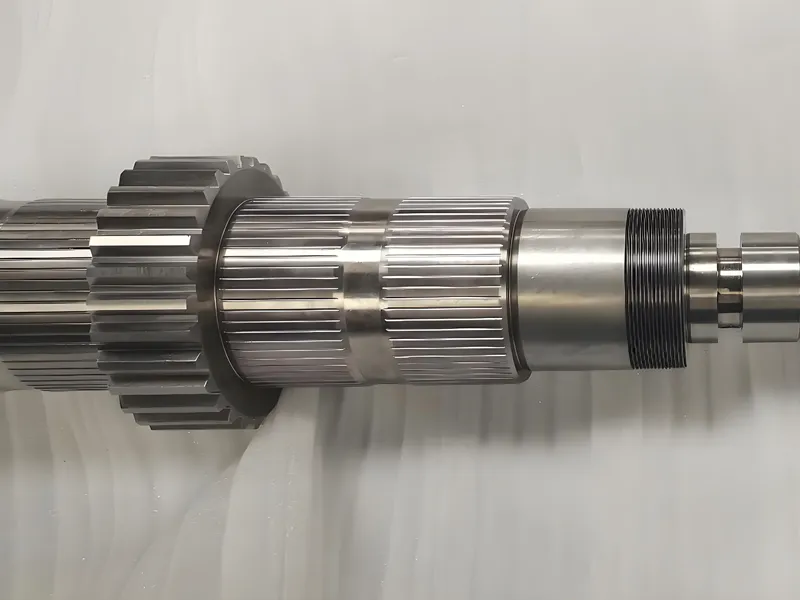 Arbres cannelés usinés CNC