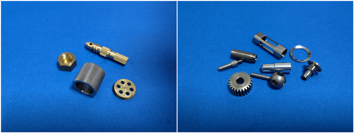 Produits de visserie de précision Falcon CNC Swiss pour applications industrielles Produits de visserie de précision fabriqués par Falcon CNC Swiss avec une haute précision