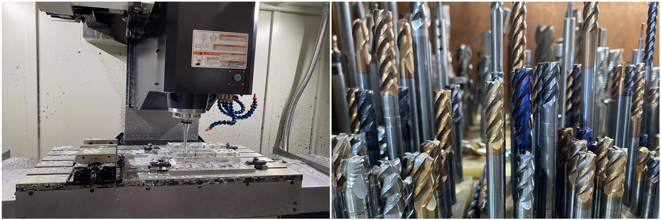 Usine de fraisage CNC pour services d’usinage de haute précision Usine de fraisage CNC produisant des composants métalliques usinés avec précision