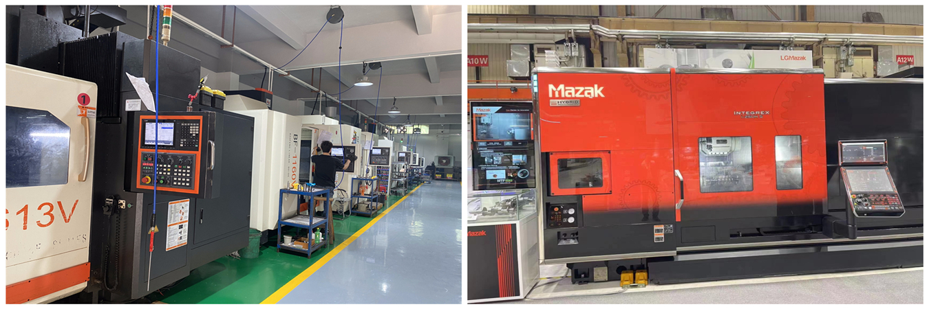 Service d'usinage CNC 5 axes pour composants en aluminium Usinage 5 axes de l'aluminium dans un atelier d'usinage de précision produisant des pièces CNC complexes