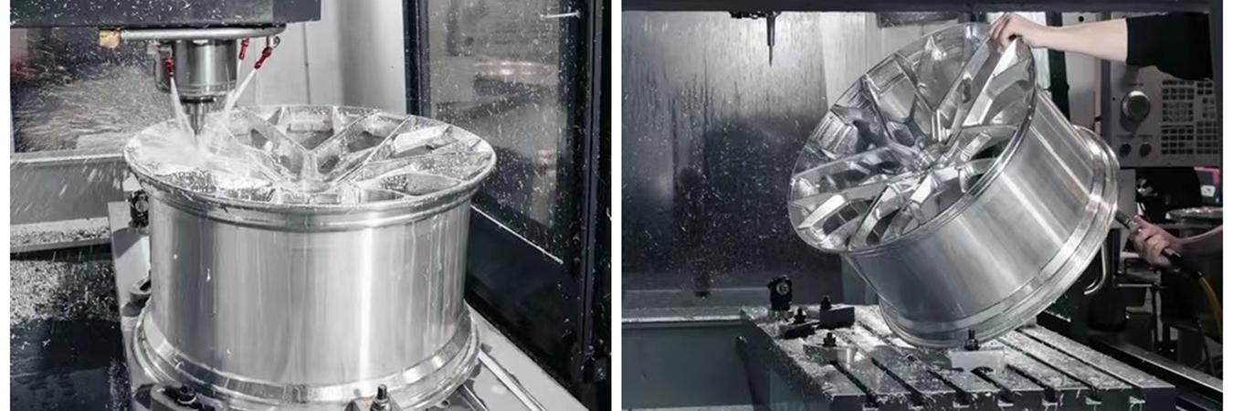 Fabricant de pièces de roues automobiles usinées CNC en aluminium Composants de roues automobiles usinés en aluminium pour applications CNC de précision