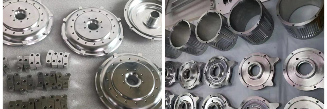 Composants usinés en aluminium de précision pour applications industrielles Composants usinés en aluminium avec finition de fraisage CNC de haute précision