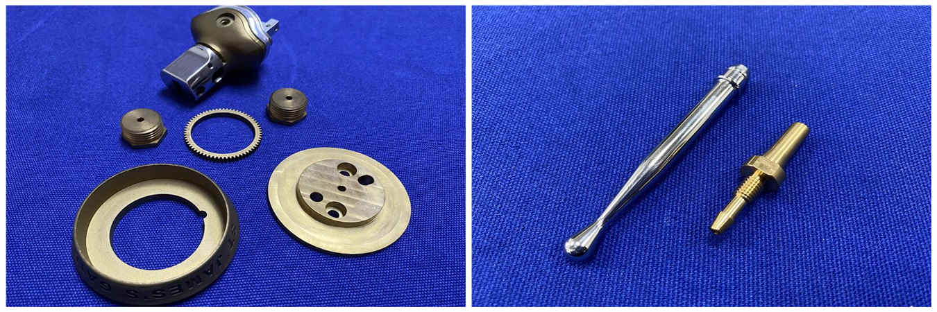 Fabricant de pièces d'usinage CNC en laiton sur mesure pour applications de haute précision Pièces en laiton usinées CNC pour composants électriques et industriels de précision
