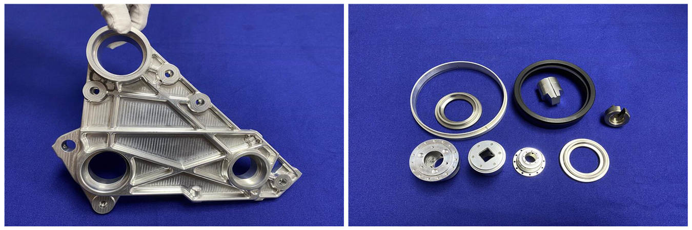 Usinage CNC de l'aluminium automobile pièces en aluminium usinées CNC pour applications automobiles