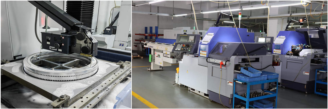 Atelier d'usinage CNC pour la fabrication de composants semi-conducteurs