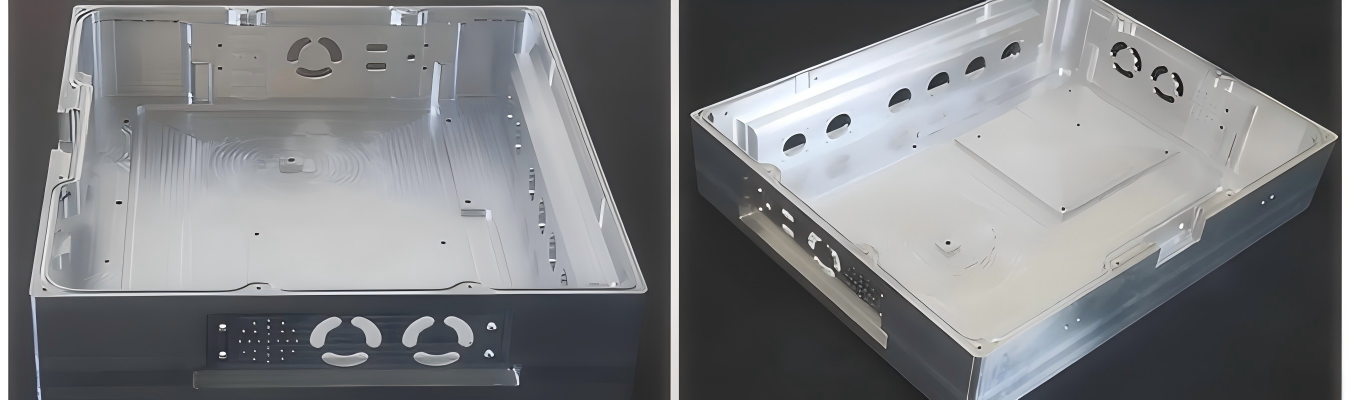 Boîtier en aluminium usiné sur mesure Boîtier en aluminium usiné sur mesure avec précision CNC pour les applications électroniques et industrielles