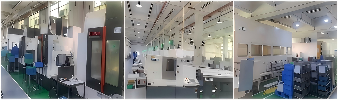 Atelier d'usinage CNC à grand volume pour les services d'usinage électronique sous contrat atelier d'usinage CNC à grand volume avec usinage automatisé et capacité de production à grande échelle